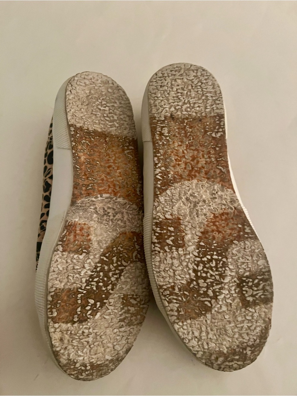 Superga Leopard-Print Canvas Sneakers in Tan & Black - Picture 8 of 10